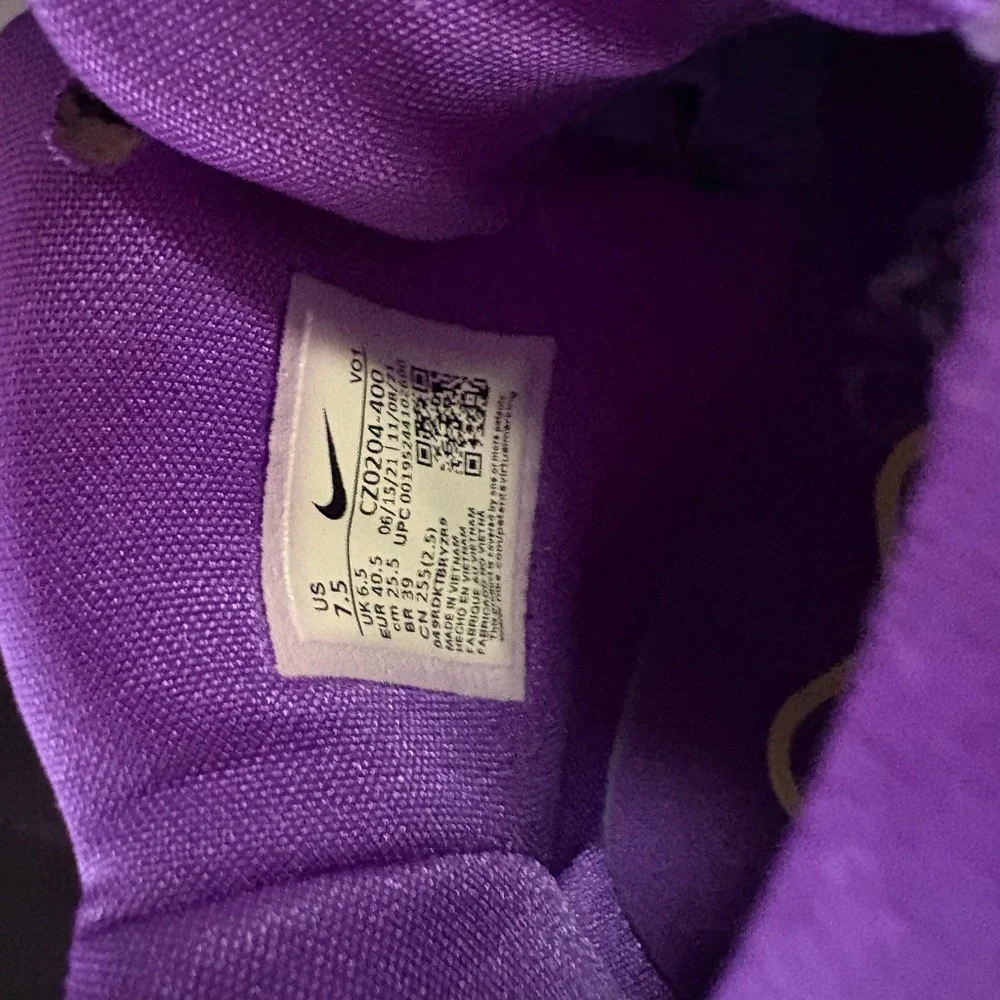 Nike Kyrie‎ Infinity Aluminum Sail Black Basketball Shoes Men’s 7.5 - Picture 8 of 10